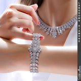 Saleh Sallom | Lab Grown Diamond Necklace and Bracelet Set | 5 Carats