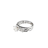 Diamond Ring Natural - By Saleh Sallom 4.36g 18Karat | 1.09 carat