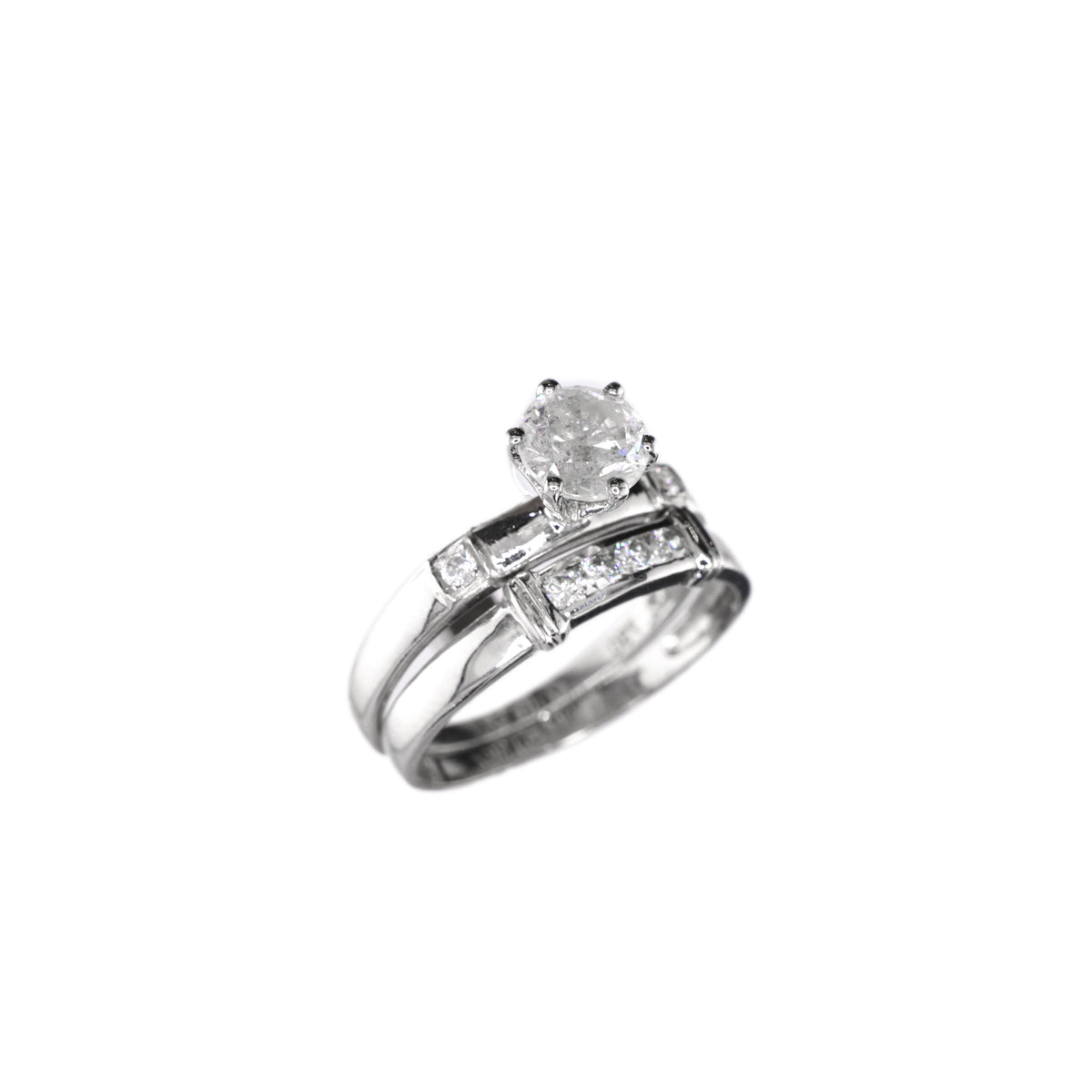 Diamond Ring Natural - By Saleh Sallom 4.36g 18Karat | 1.09 carat