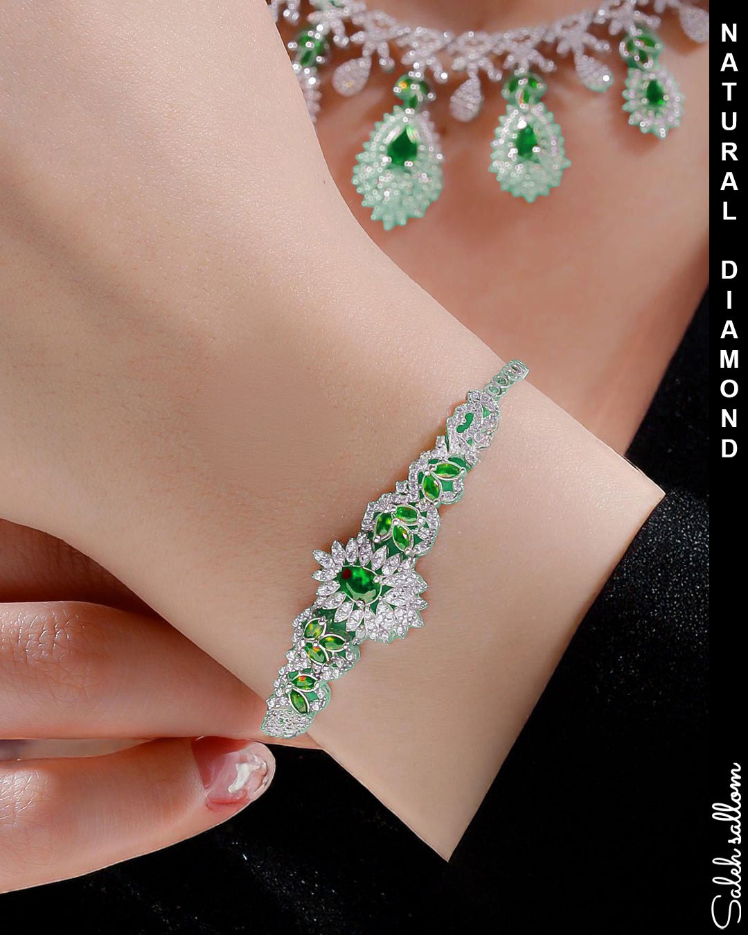 Saleh Sallom | Natural Diamond Bracelet 15 CT