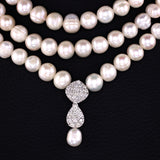 Pearl Necklace Set By Saleh Sallom