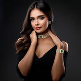 Emerald Necklace Set By Saleh Sallom