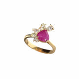 Diamond Ring Natural - By Saleh Sallom 18K - Saleh Sallom