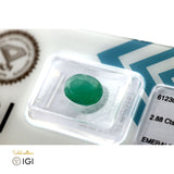 Natural Emerald Stone - 2.88ct - Saleh Sallom