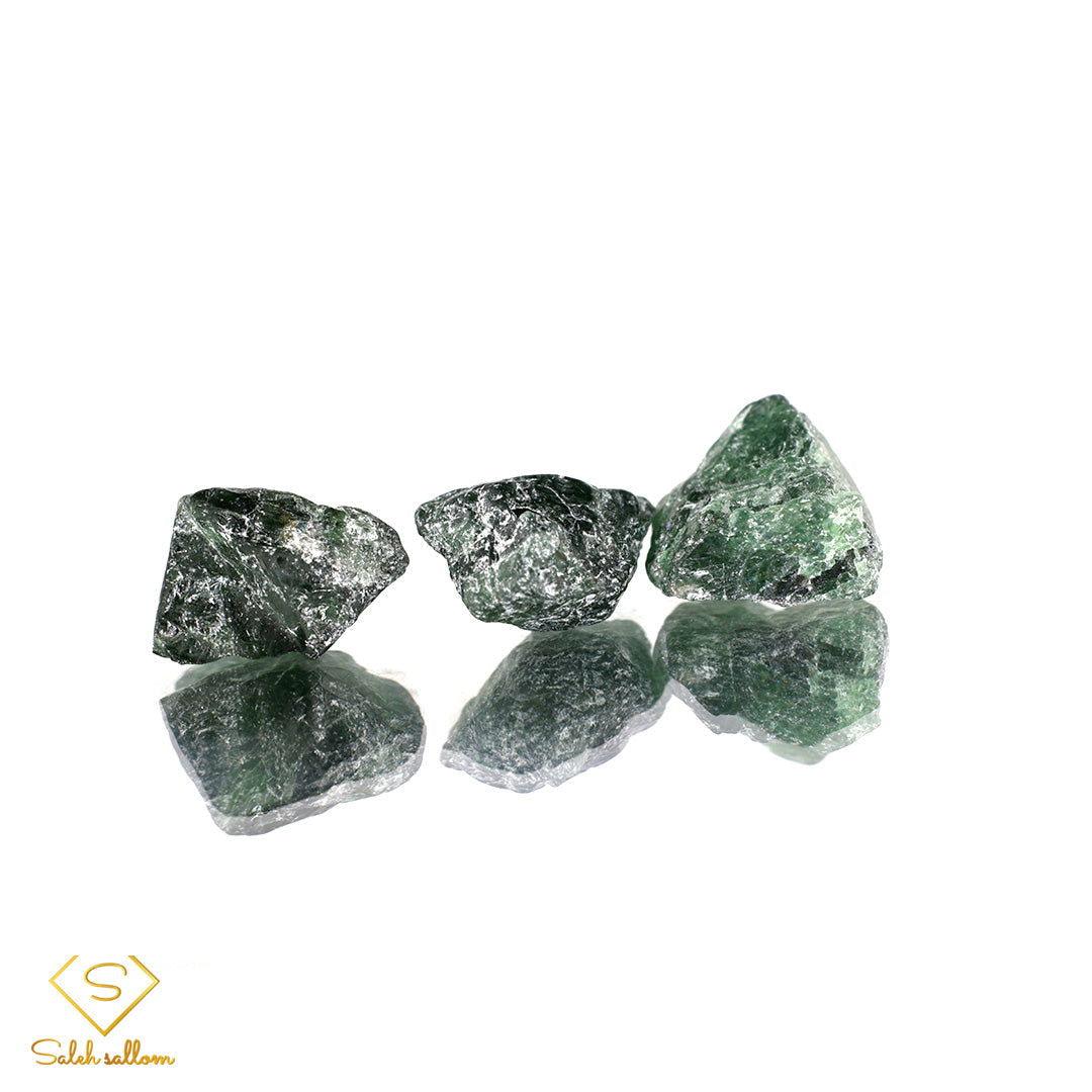 Natural Rough Apatite - 3 pcs - Saleh Sallom