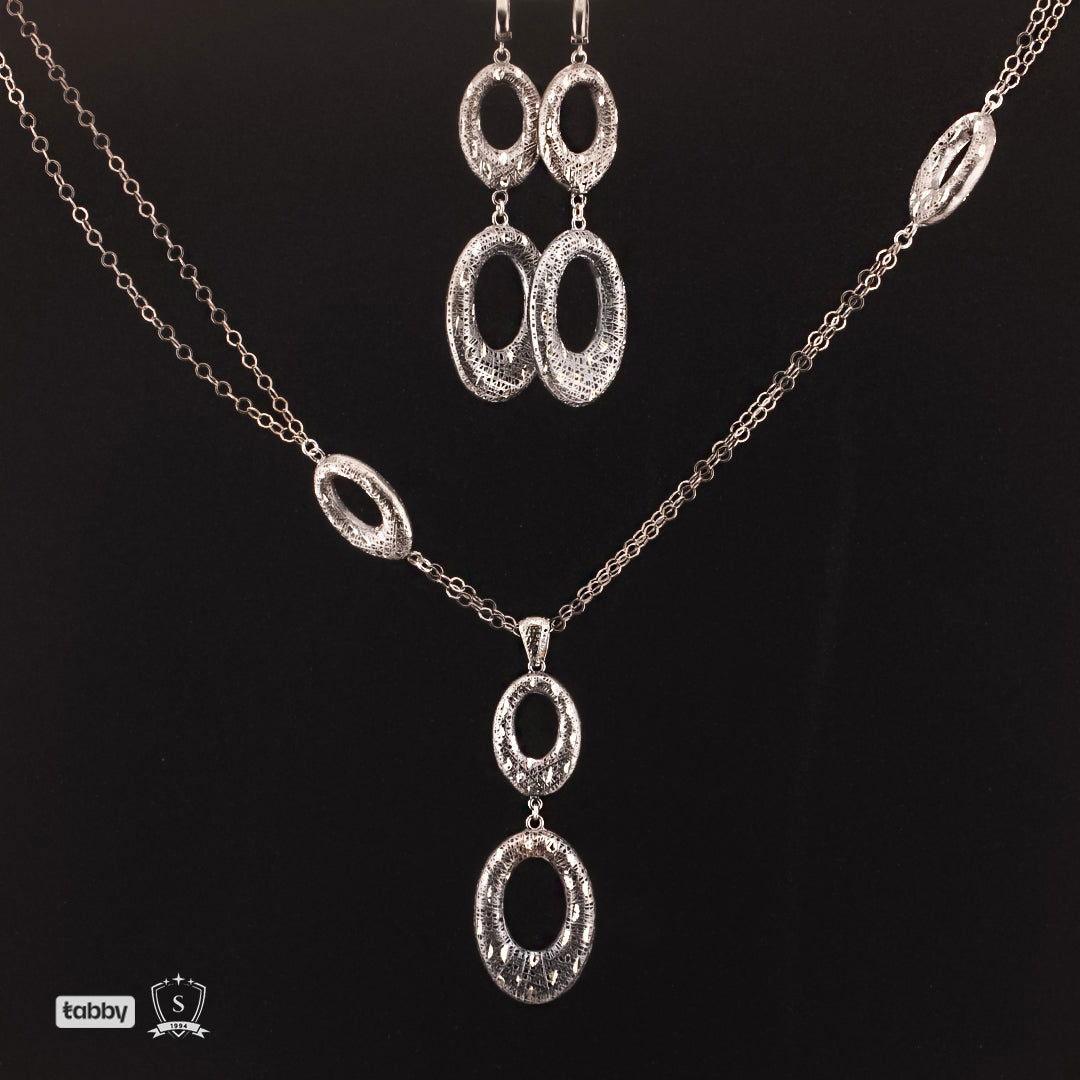 Silvearodium Jewelry Set ll - Saleh Sallom