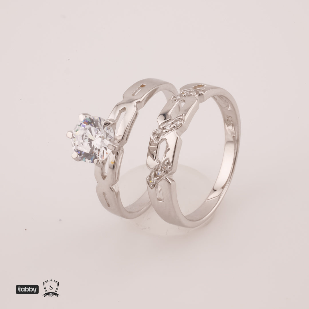 Silvearodium Jewelry Rings - Saleh Sallom