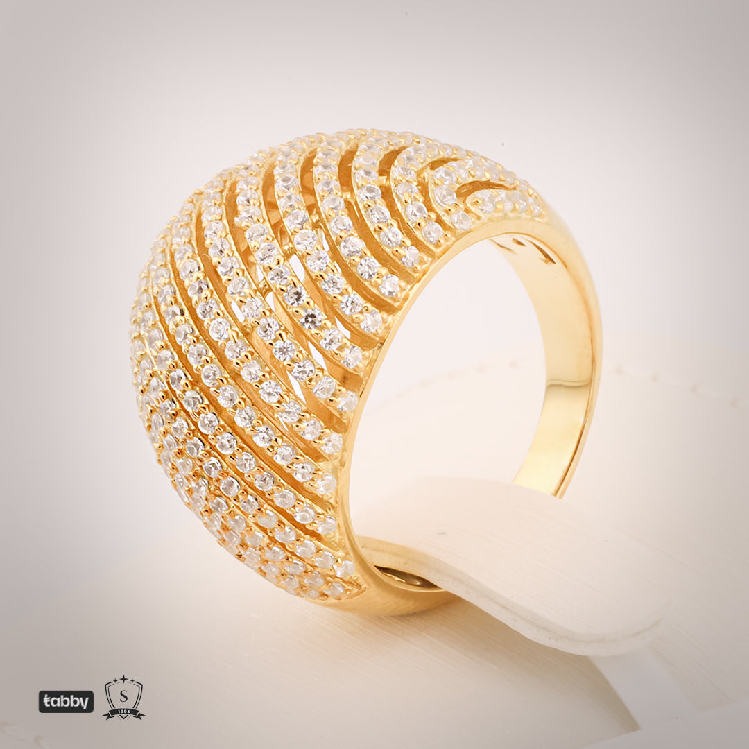 Silvearodium Jewelry Rings l - Saleh Sallom