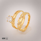 Silvearodium Jewelry Rings lllll - Saleh Sallom