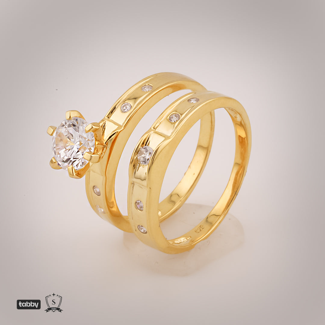 Silvearodium Jewelry Rings VVV - Saleh Sallom