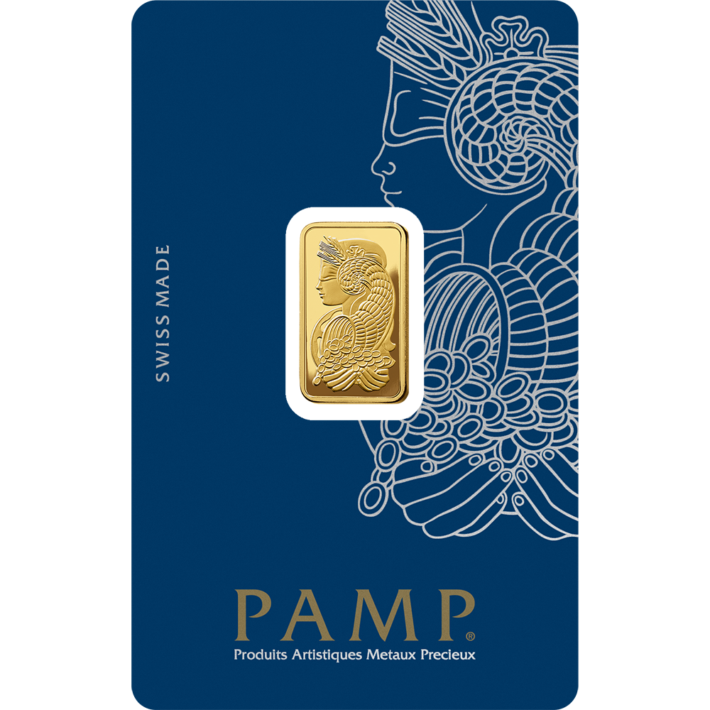 Suisse Pamp Queen 24K (999.9) 5g Gold Bar - Saleh Sallom
